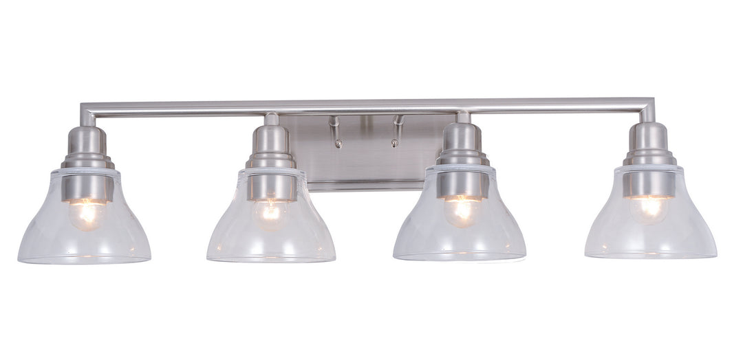 Revolution BL514BNCG Bath Vanity Light 32 in. wide - Brushed Nickel