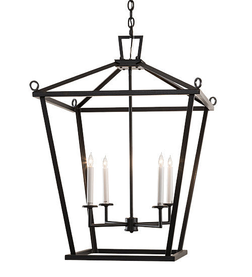 2nd Avenue Kitzi 66525-8 Pendant Light - Black Satin Wrought Iron