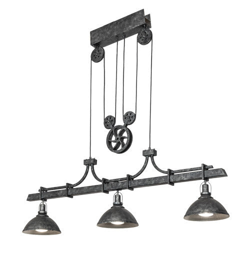 2nd Avenue Melrose Barlett 67285-6 Pendant Light - Smoke And Anthracite