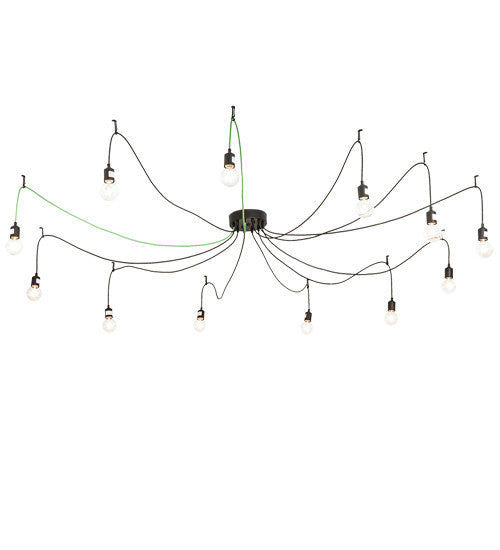 2nd Avenue Castiliolite 67972-1507-F7B Chandelier Light - Solar Black