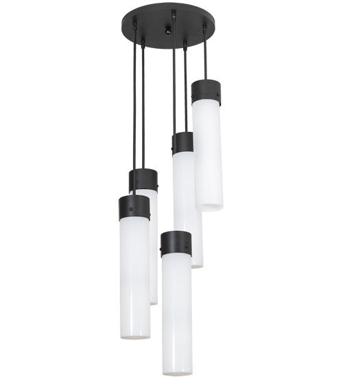 2nd Avenue Cilindro 736-1510 Pendant Light - Solar Black