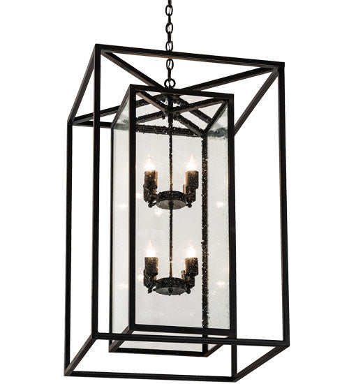 2nd Avenue Kitzi Box 736-1515 Chandelier Light - Textured Black