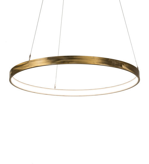 2nd Avenue Anillo Halo 736-1589 Pendant Light - Brass Tint