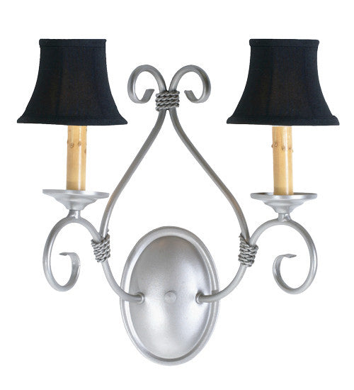 2nd Avenue Olivia 75919.2.043U.BT.5.0 Wall Sconce Light - Pewter