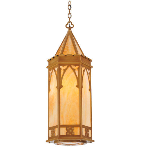 2nd Avenue Church 831-9 Pendant Light - Sahara Gold