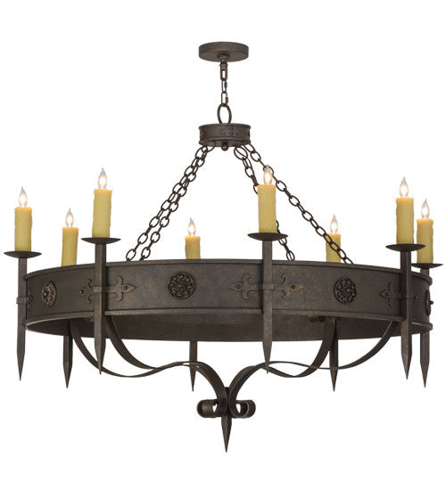 2nd Avenue Calandra 871019.54 Chandelier Light - Gilded Tobacco