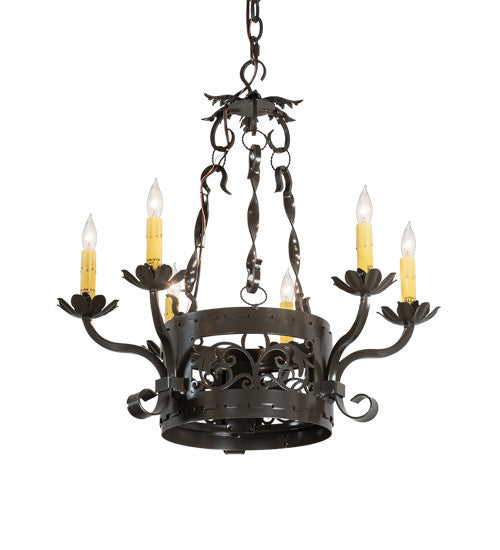 2nd Avenue Dragone 871075.24.ND.3TB Chandelier Light - Timeless Bronze