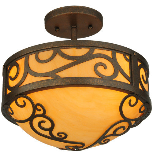 2nd Avenue Lilliana 871175.12.SF Ceiling Light - Gilded Tobacco