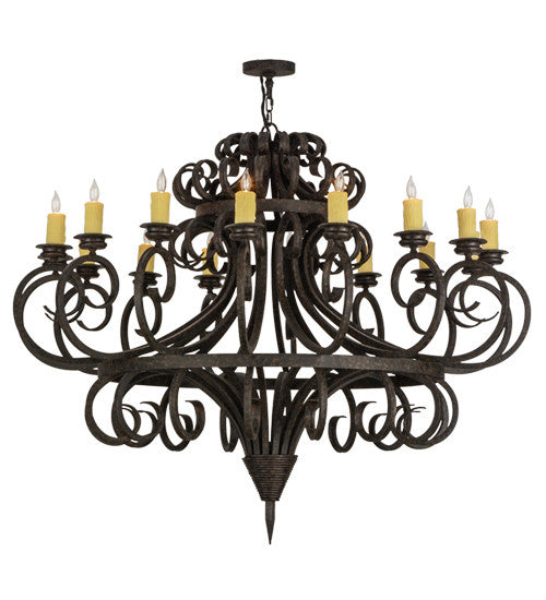 2nd Avenue Symen 871185.60.HC.CB Chandelier Light - Coffee Bean