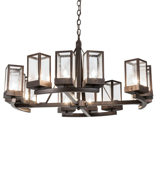 2nd Avenue Parker Henry 871195.36.ROUND Chandelier Light - Mahogany Bronze