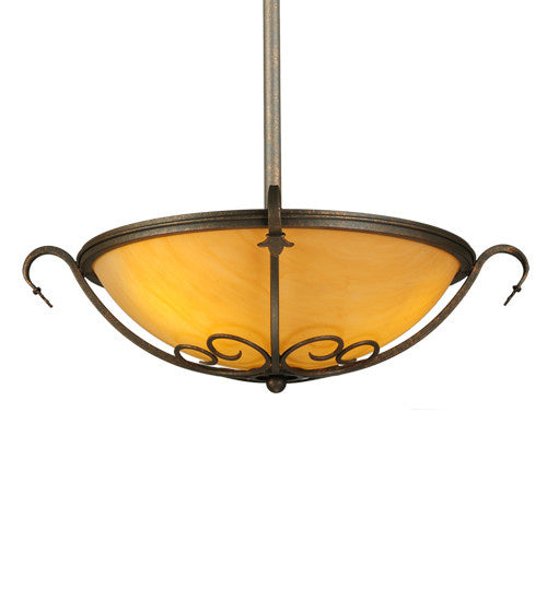 2nd Avenue Alaine 871297.24.30H.261U Ceiling Light - Gilded Tobacco