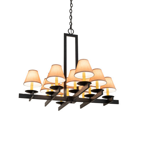 2nd Avenue Dante 871354.36.TF.6.0.072U Chandelier Light - Blackwash