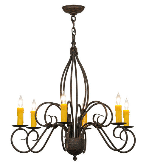 2nd Avenue Squire 87607.28.032 Chandelier Light - Coffee Bean