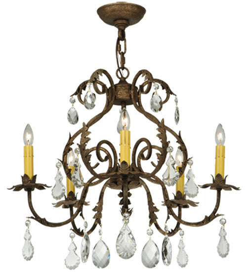 2nd Avenue Chantilly 87896.24.CX Chandelier Light - Pompeii Gold