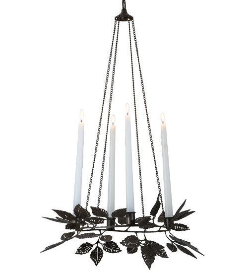 2nd Avenue Autumn Crown S905-1 Pendant Light - Cafe Noir