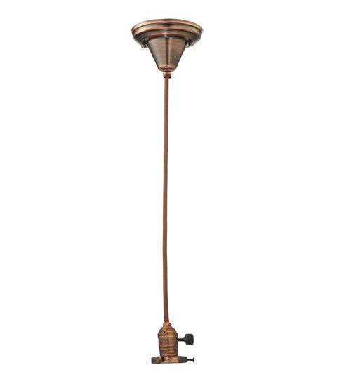 Meyda Tiffany Victorian Mission Arts & Crafts 101599 Pendant Light - Burnished Copper