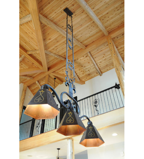 Meyda Tiffany Dacapa 114321 Pendant Light - Timeless Bronze