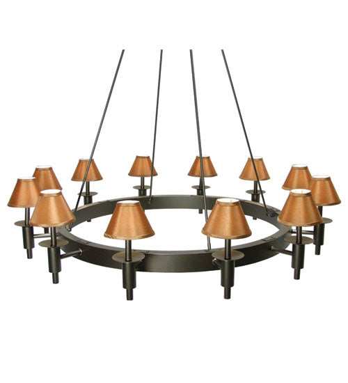 Meyda Tiffany Calais 115238 Chandelier Light - French Bronzed