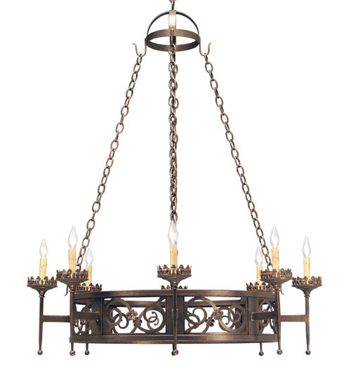 Meyda Tiffany Majella 117275 Chandelier Light - Rust