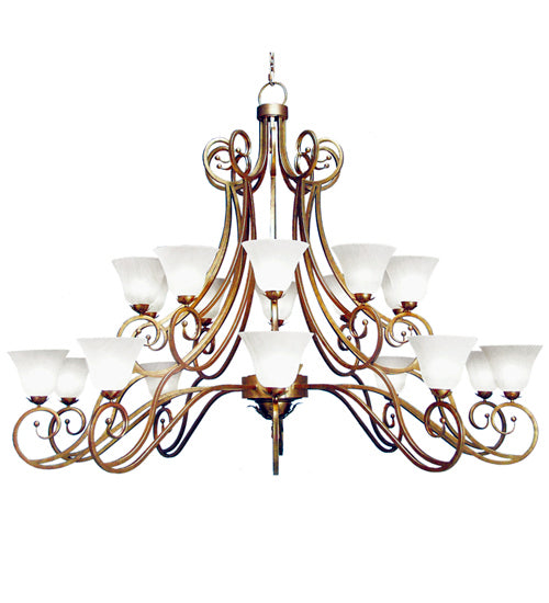 Meyda Tiffany Angelo 118269 Chandelier Light - Nickel