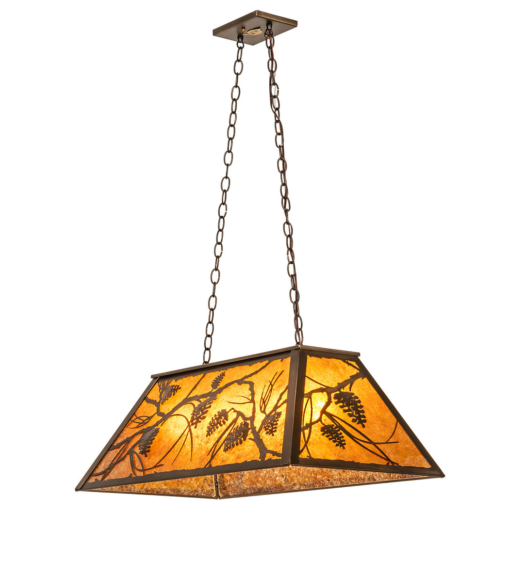 Meyda Tiffany Whispering Pines 118556 Pendant Light - Antique Copper