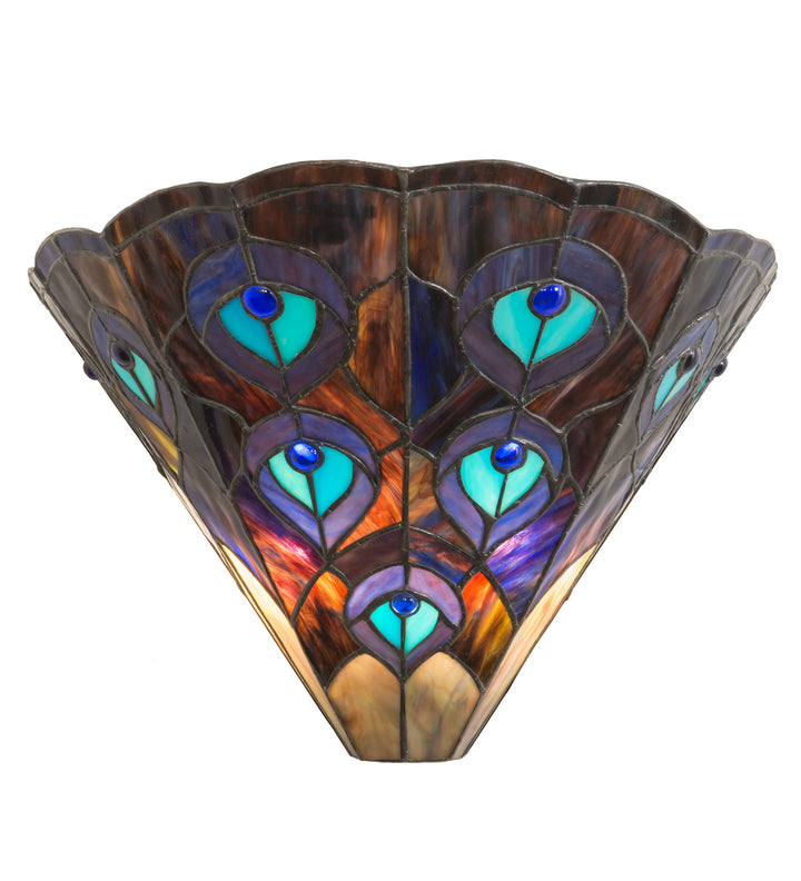 Meyda Tiffany Peacock 119280 Wall Light - Crystal