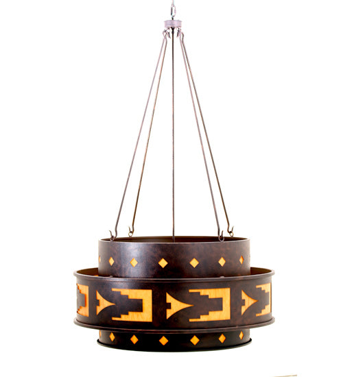 Meyda Tiffany Sandia 120276 Chandelier Light - Timeless Bronze