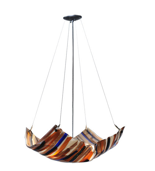 Meyda Tiffany Oceano 107779 Pendant Light - Rust, Wrought Iron