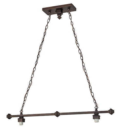 Meyda Tiffany Bellver 124543 Pendant Light - Mahogany Bronze