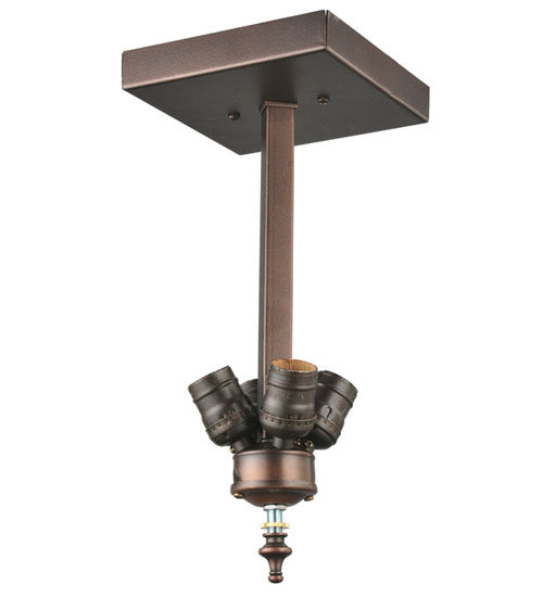 Meyda Tiffany Mission 132321 Ceiling Light - Mahogany Bronze