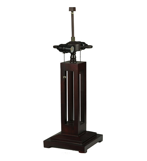 Meyda Tiffany Lighting 133246 Abilene Two Light Table Base Lamp Bronze / Dark