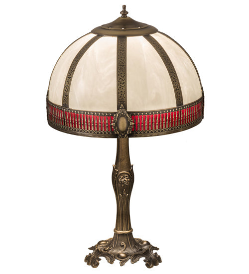 Meyda Tiffany Lighting 135298 Gothic One Light Table Lamp Lamp Bronze / Dark