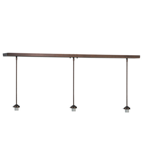 Meyda Tiffany Murano 142803 Pendant Light - Mahogany Bronze