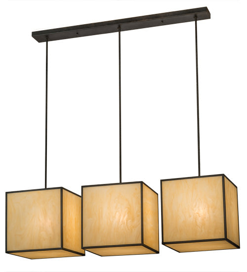 Meyda Tiffany Quadrato 144372 Pendant Light - Pewter, Custom