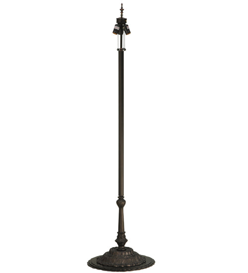 Meyda Tiffany Lighting 107829 Lone Pine Three Light Floor Base Utility Light Bronze / Dark