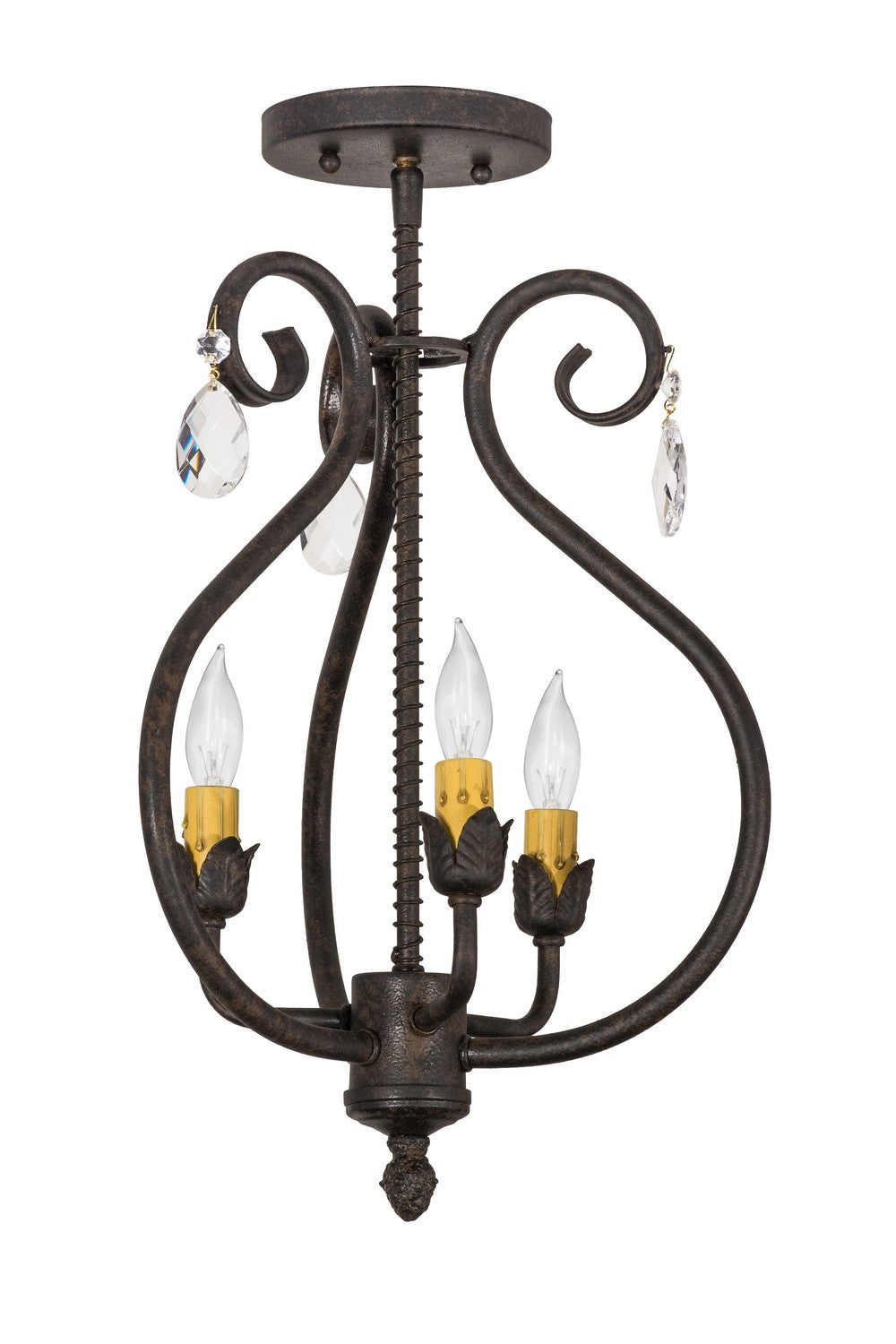 Meyda Tiffany Antonia 157891 Ceiling Light - Crystal