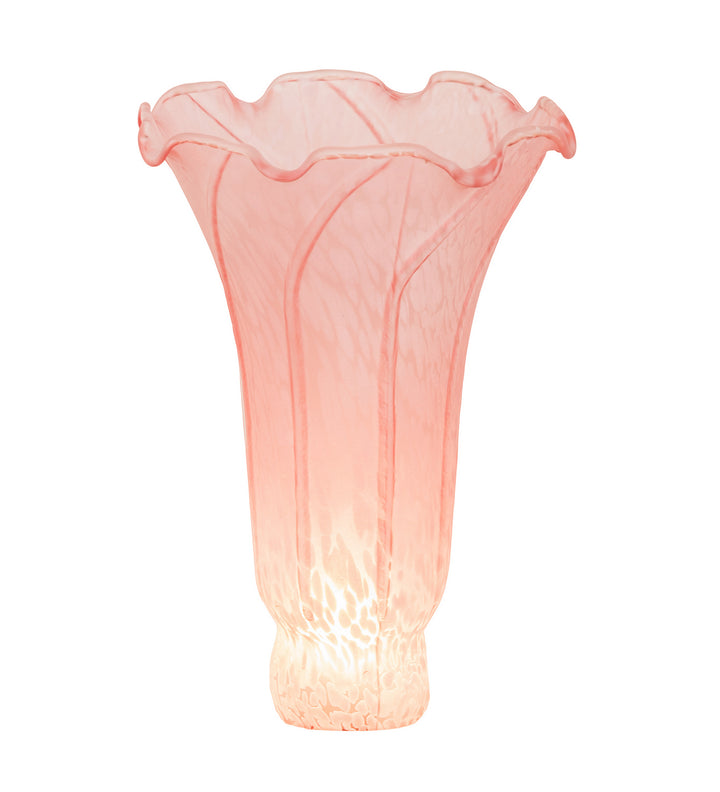 Meyda Tiffany Lighting 158815 Pink Pond Lily Shade Lamp Shade Light
