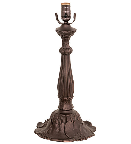 Meyda Tiffany Lighting 158934 Lily One Light Table Base Lamp Bronze / Dark