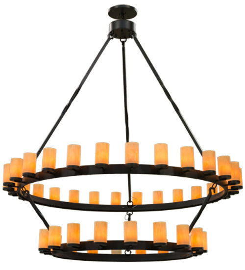 Meyda Tiffany Noziroh Ring 158996 Chandelier Light - Rust,Wrought Iron