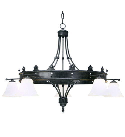 Meyda Tiffany Strada 160695 Chandelier Light - Craftsman Brown