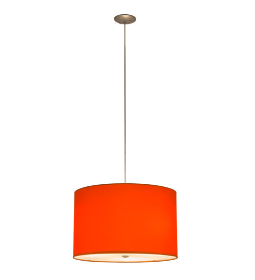 Meyda Tiffany Cilindro 162272 Pendant Light - Sparkle Silver
