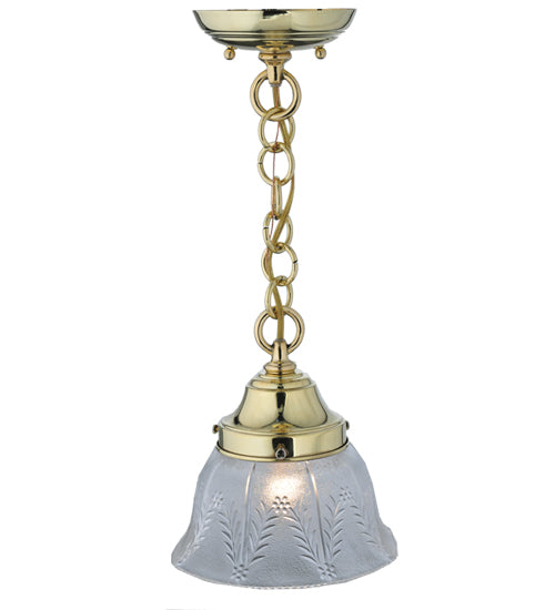 Meyda Tiffany Revival 107905 Pendant Light - Polished Brass