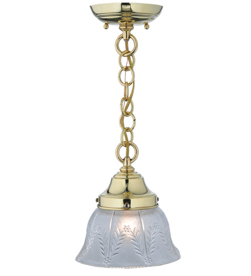 Meyda Tiffany Revival 107905 Pendant Light - Polished Brass