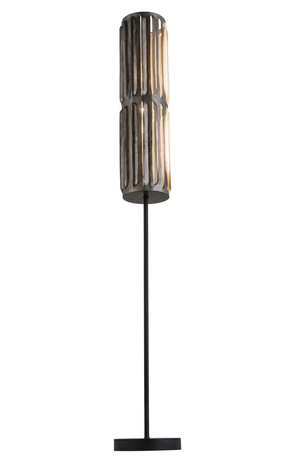 Meyda Tiffany Lighting 162941 Ausband Turbine One Light Floor Lamp Lamp Bronze / Dark