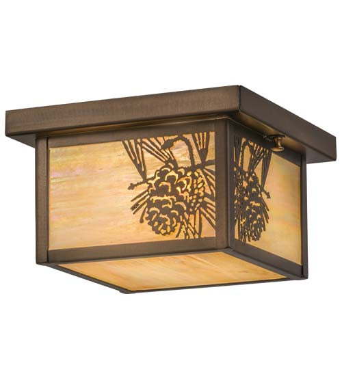 Meyda Tiffany Hyde Park 164288 Ceiling Light - Antique Copper