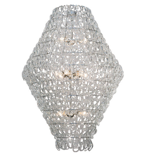 Meyda Tiffany Lucy 164487 Pendant Light - Polished Nickel