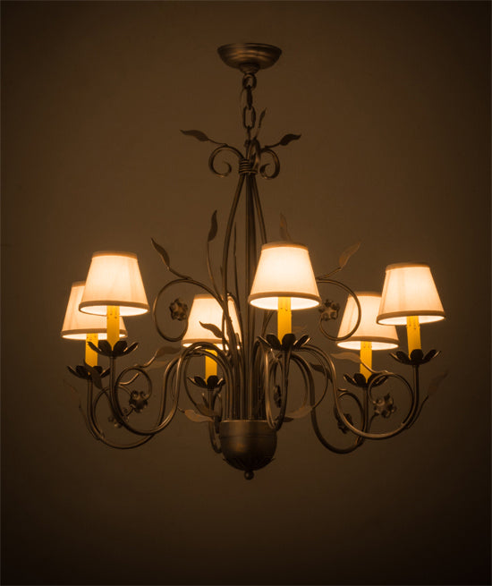 Meyda Tiffany Bordeaux 165072 Chandelier Light - Oil Rubbed Bronze