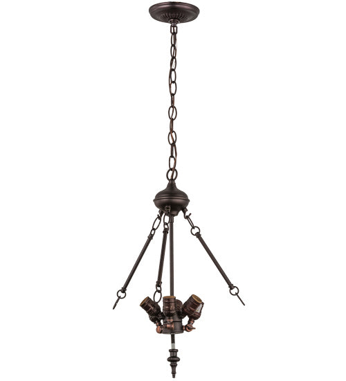Meyda Tiffany Cilindro 166132 Pendant Light - Mahogany Bronze