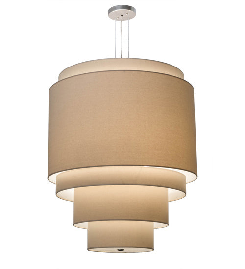 Meyda Tiffany Cilindro 168312 Pendant Light - Nickel