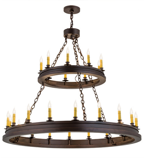 Meyda Tiffany Sullivan Ranch 172677 Chandelier Light - Mahogany Bronze